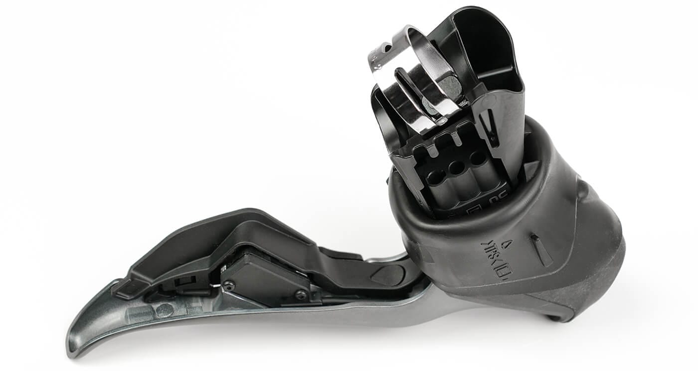 Ports on 12-speed rim brake shifters