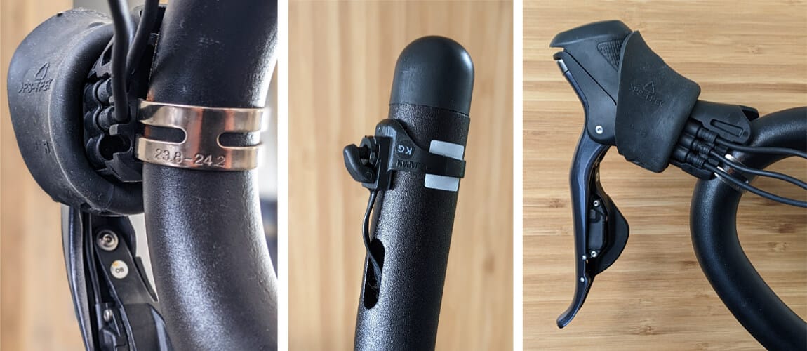 Shift lever ports and sat. shifters