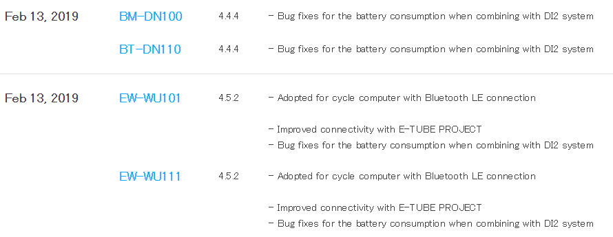 Firmware update