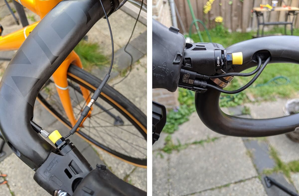 Handlebar routing