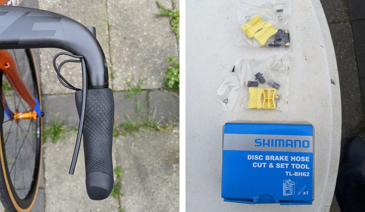 Cinelli cut hoses