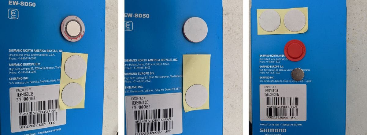 Power meter magnet color