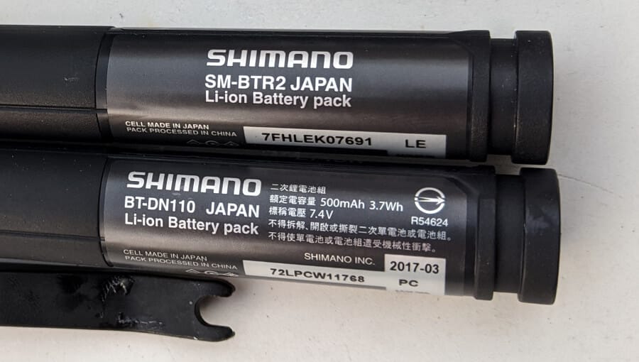 Batteries with date codes