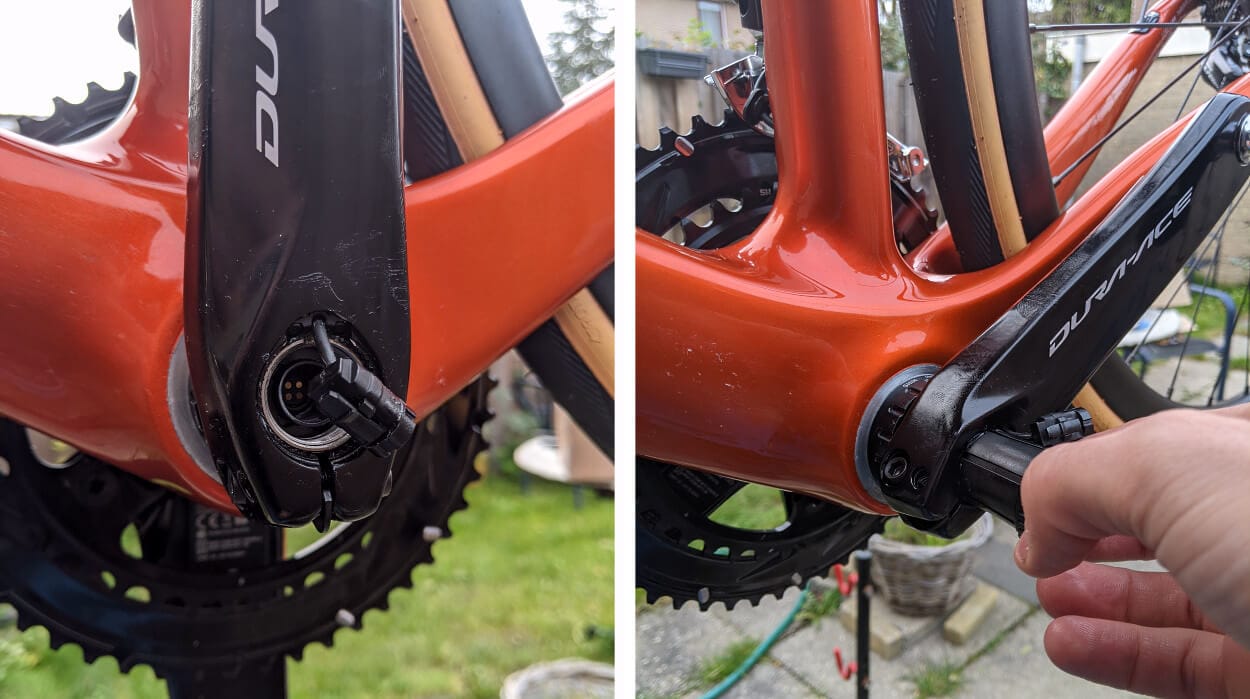 Set the crank preload