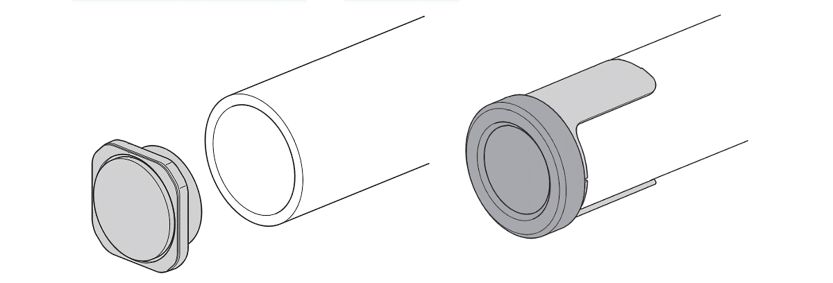 Left side of the RS910
