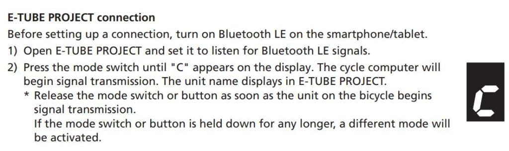 The C does not always show until after the firmware update