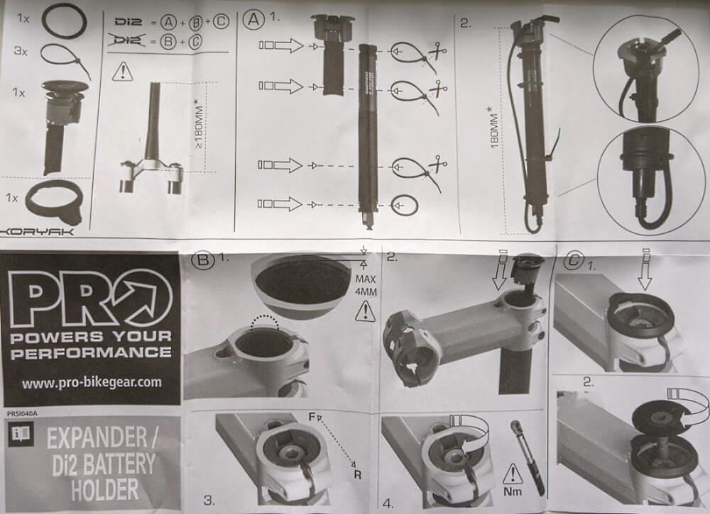 Pro expander gap cap manual