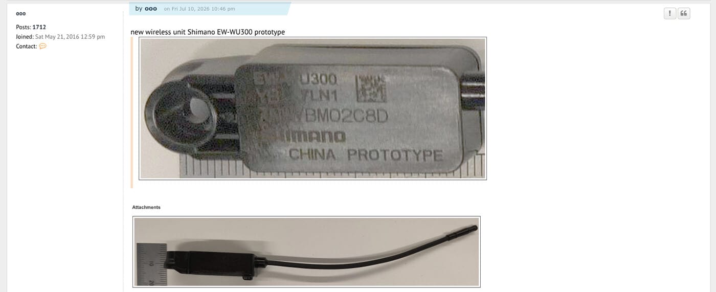 ooo and the EW-WU300 on Weight Weenies