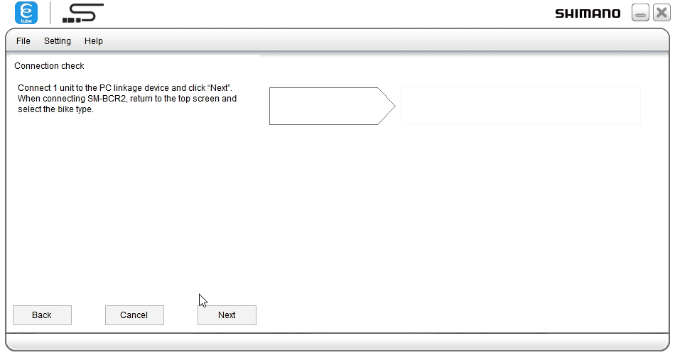 Disconnect and you'll see the connection check page
