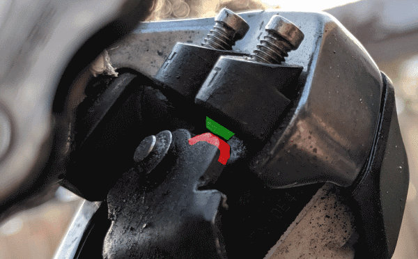 Low Limit stopper bolt