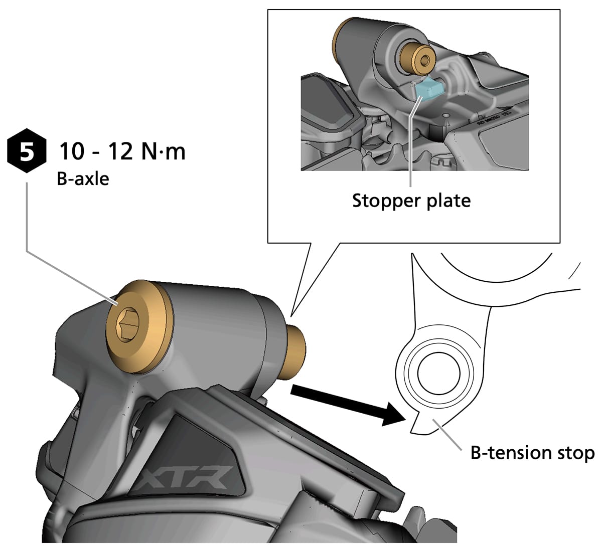 Install RD-M8250 / RD-M9250 / RD-M6250 to a frame